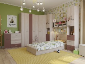 Детская комната Лимбо-1 в Алейске - alejsk.katalogmebeli.com | фото 2