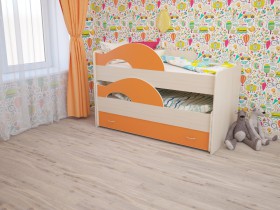 Детская кровать Радуга 1600 в Алейске - alejsk.katalogmebeli.com