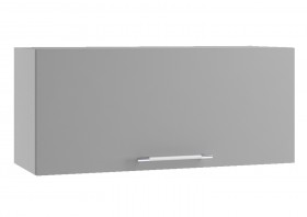 Гарда ПГ 800 шкаф верхний горизонтальный (Белый патина/корпус Серый) в Алейске - alejsk.katalogmebeli.com | фото