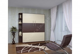 Комплект мебели со шкаф-кроватью трансформер Ульяна в Алейске - alejsk.katalogmebeli.com | фото 2