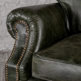 Кресло кожаное Лофт Аристократ (ширина 1070 мм) в Алейске - alejsk.katalogmebeli.com | фото 5