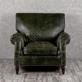 Кресло кожаное Лофт Аристократ (ширина 1070 мм) в Алейске - alejsk.katalogmebeli.com | фото 9