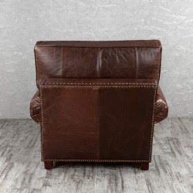 Кресло кожаное Лофт Аристократ (ширина 1100 мм) в Алейске - alejsk.katalogmebeli.com | фото 7
