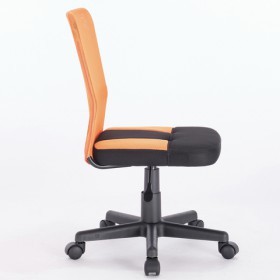 Кресло компактное BRABIX Smart MG-313 (черный, оранжевый) в Алейске - alejsk.katalogmebeli.com | фото 2