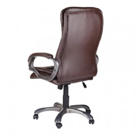 Кресло офисное BRABIX Omega EX-589 (коричневое) в Алейске - alejsk.katalogmebeli.com | фото 3