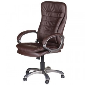Кресло офисное BRABIX Omega EX-589 (коричневое) в Алейске - alejsk.katalogmebeli.com | фото 4