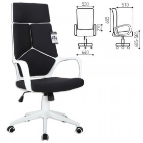 Кресло офисное BRABIX Prime EX-515 (черная ткань) в Алейске - alejsk.katalogmebeli.com | фото 1