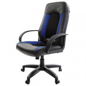 Кресло офисное BRABIX Strike EX-525 (сине-черный) в Алейске - alejsk.katalogmebeli.com | фото 5