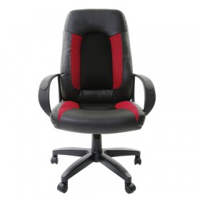 Кресло офисное BRABIX Strike EX-525 (черно-красный) в Алейске - alejsk.katalogmebeli.com | фото 2