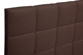Кровать "Диана" ш. 1600 (Н=1010мм) (жаккард шоколад) в Алейске - alejsk.katalogmebeli.com | фото 4