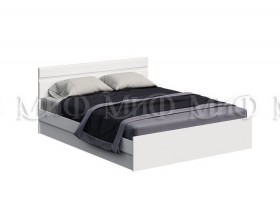 Кровать Нэнси New 1,4м (Белый/белый глянец) в Алейске - alejsk.katalogmebeli.com | фото
