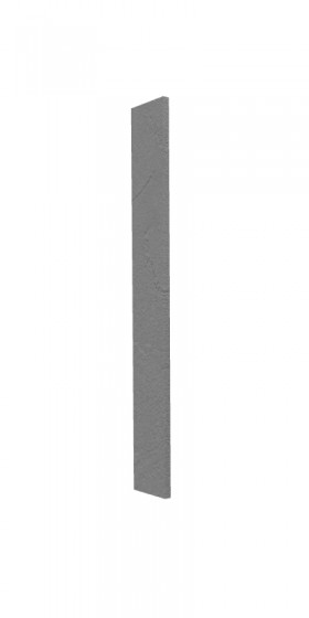 Панель торцевая (для шкафа верхнего торцевого высокого) ВПТ 400 Лофт (Штукатурка серая) в Алейске - alejsk.katalogmebeli.com | фото
