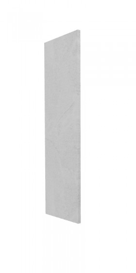 Панель торцевая (для шкафа верхнего высокого) ВП Лофт (Штукатурка белая) в Алейске - alejsk.katalogmebeli.com | фото