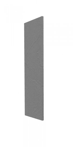 Панель торцевая (для шкафа верхнего высокого) ВП Лофт (Штукатурка серая) в Алейске - alejsk.katalogmebeli.com | фото