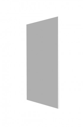 Панель торцевая СТ 400 Ройс (для шкафа торцевого нижнего) Белый софт в Алейске - alejsk.katalogmebeli.com | фото
