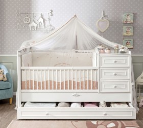 ROMANTIC BABY Детская кровать-трансформер 20.21.1015.00 в Алейске - alejsk.katalogmebeli.com | фото 3