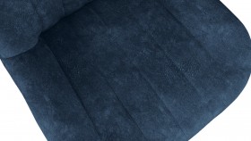 Стул «Марвел» К1С Исп. 2 Черный муар/Микровелюр Wellmart Blue в Алейске - alejsk.katalogmebeli.com | фото 3