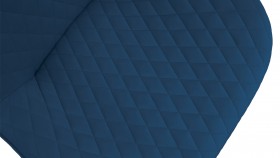 Стул «Оливер» К1С Черный муар/Велюр Confetti Blue в Алейске - alejsk.katalogmebeli.com | фото 3