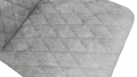 Стул «Стенли» К1С Черный муар/Микровелюр Wellmart Silver в Алейске - alejsk.katalogmebeli.com | фото 3